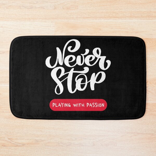 Item preview, Squash: Never Stop Playing with Passion designed and sold by JJWilsonTees.
