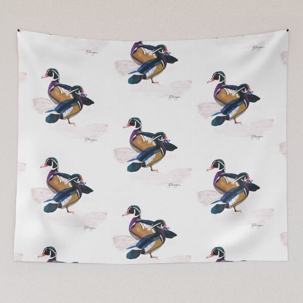 Item preview, Wood Ducks designed and sold by Karen Finnegan.