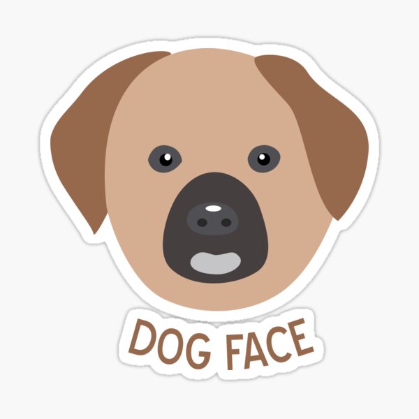 Item preview, Dog Face designed and sold by MagicSpread.