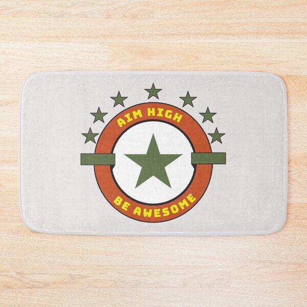 Item preview, Aim High Be Awesome designed and sold by RadhaWords.
