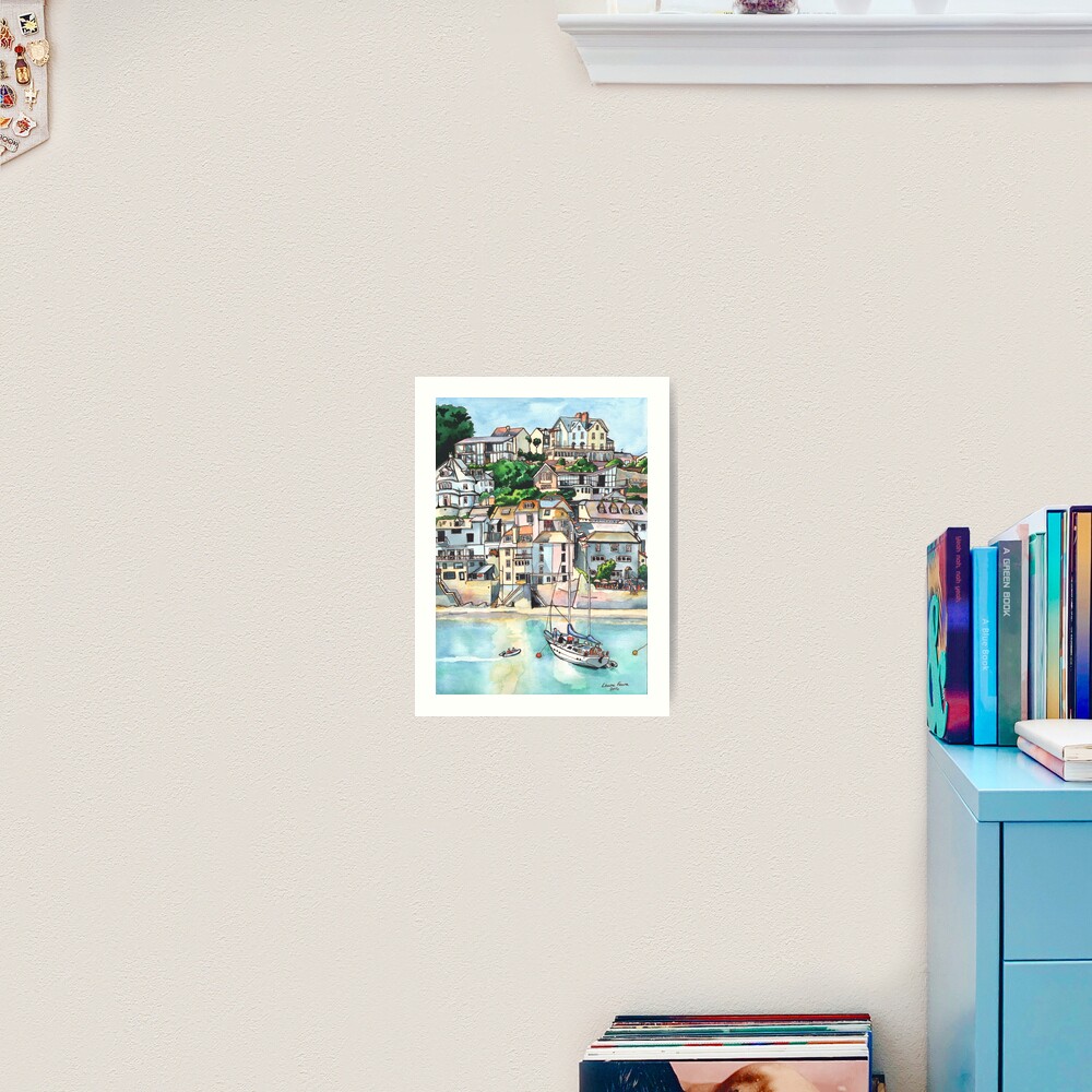 Salcombe, Kingsbridge Estuary, Devon Art Print