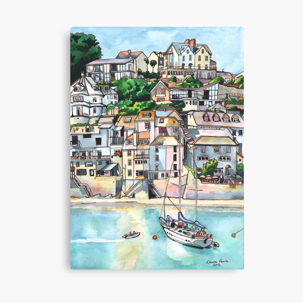 Salcombe, Kingsbridge Estuary, Devon Canvas Print