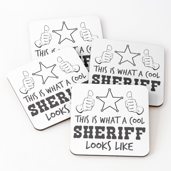 Item preview, This Is What A Cool Sheriff Looks Like designed and sold by 4AllTimes.