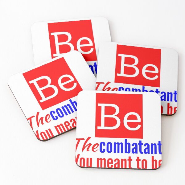 Item preview, BE THE COMBATANT YOU MEANT TO BE designed and sold by MXanwar.