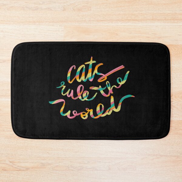 Item preview, Cats Rule the World  designed and sold by Squarebird.