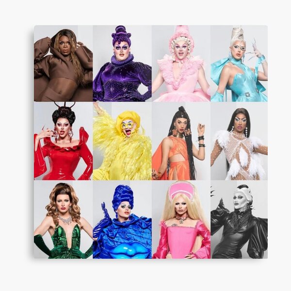 RuPaul’s Drag Race UK season two Metal Print