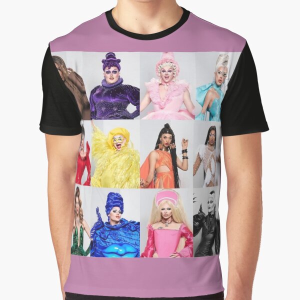 Artikel-Vorschau von RuPaul's Drag Race UK Staffel zwei, designt und verkauft von hypocratees.