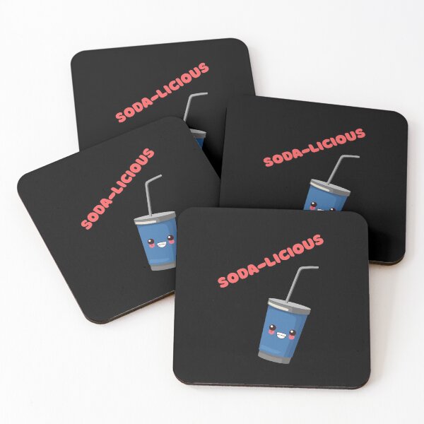 Item preview, Soda-licious, So Delicious Food Pun (b) designed and sold by GoodMoodFood.