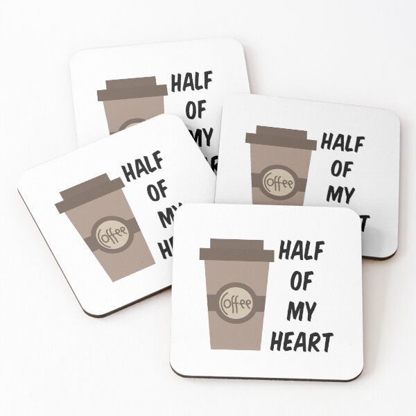 Item preview, Half Of My Heart, Coffee designed and sold by LameToad.