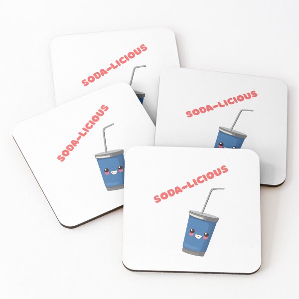Item preview, Soda-licious, So Delicious Food Pun (w) designed and sold by GoodMoodFood.