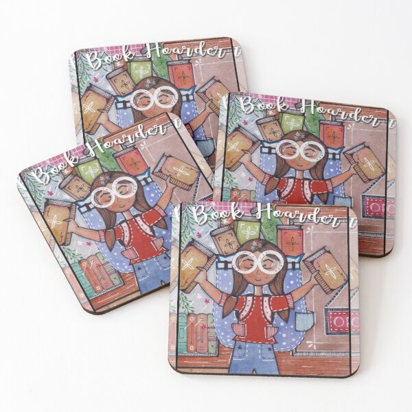 Item preview, Book Hoarder Artwork designed and sold by Hast-nirmit.