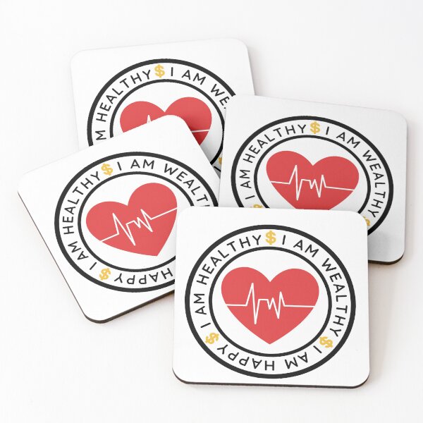 Item preview, I am healthy I am wealthy designed and sold by hax28.