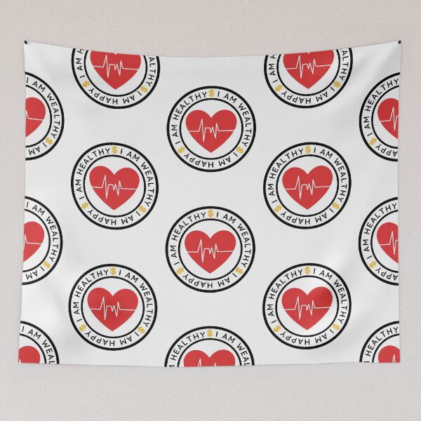 Item preview, I am healthy I am wealthy designed and sold by hax28.