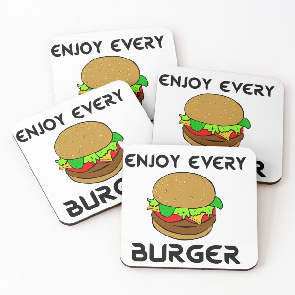 Item preview, Enjoy Every Burger designed and sold by mustaphaaga.