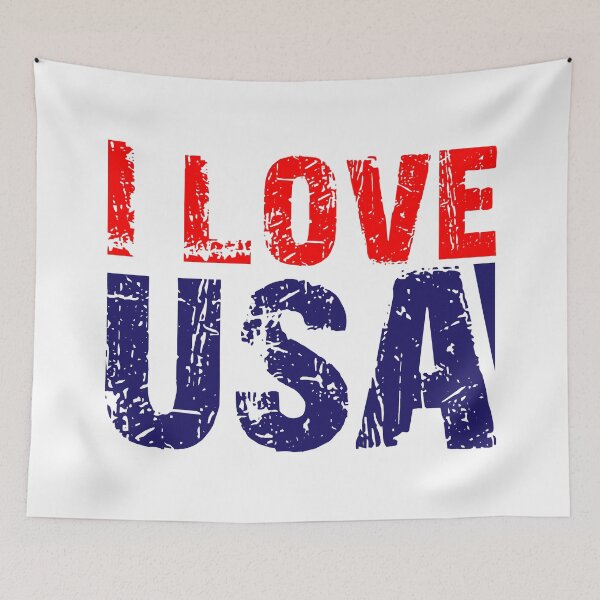 Item preview, I love USA designed and sold by Chitrogiri.