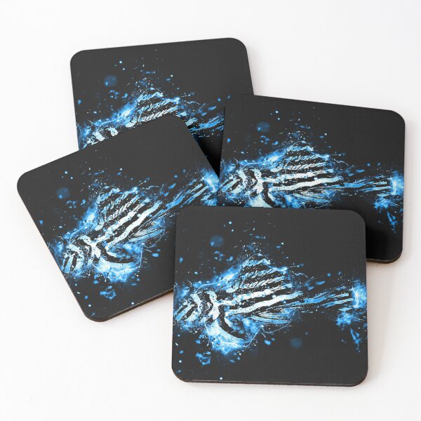 Item preview, Zebra Pleco L046 Anime Fire Theme designed and sold by GFishy.