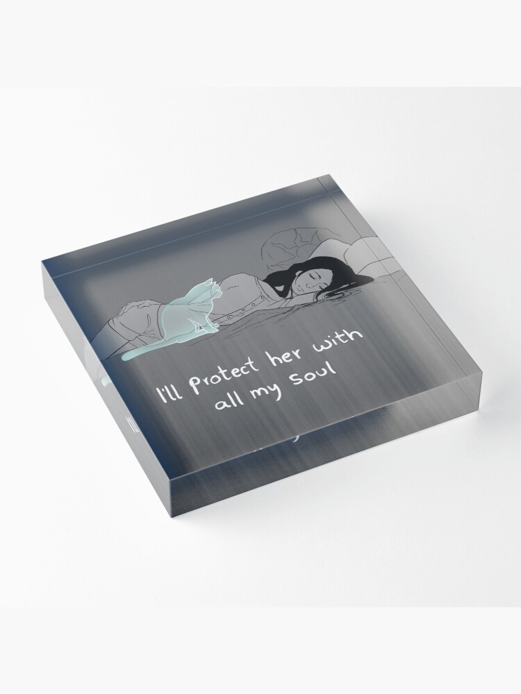 Thumbnail 3 of 5, Acrylic Block, Guardian soul designed and sold by JennyJinya.