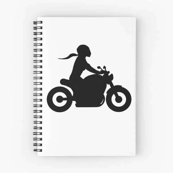 Item preview, Biker Chopper Biker-Girl Cruiser Biker Girl Motorcyclist designed and sold by RS-Design-Biker.