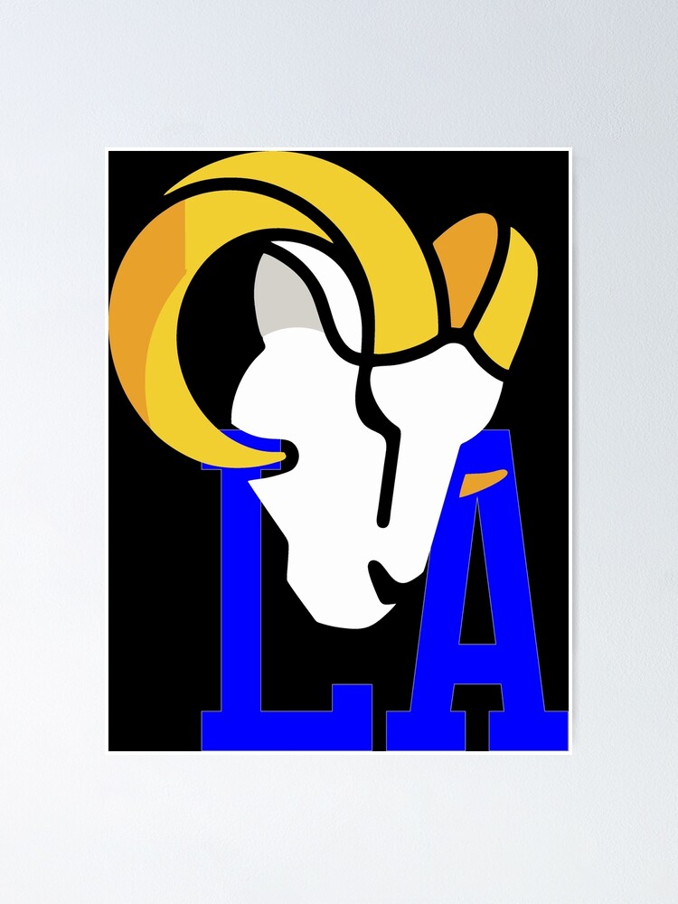 Los Angeles Rams LA Ram Head Logo T Shirt