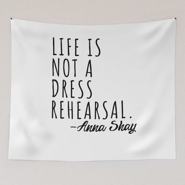 Item preview, Anna Shay Iconic Quote designed and sold by gillys.