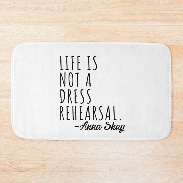 Item preview, Anna Shay Iconic Quote designed and sold by gillys.