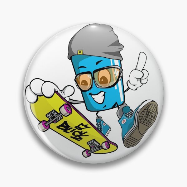 Item preview, King Blick - Graffiti Skater Soda Can designed and sold by BLICK-DESIGNS.