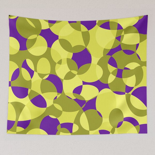 Item preview, Yellow and purple psychedelic designed and sold by Iryna Pakhomova.