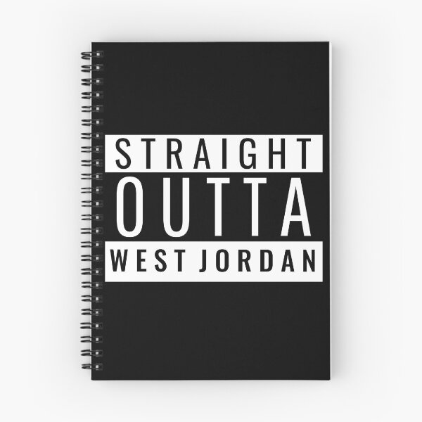 Item preview, Straight Outta West Jordan designed and sold by Teelogic.