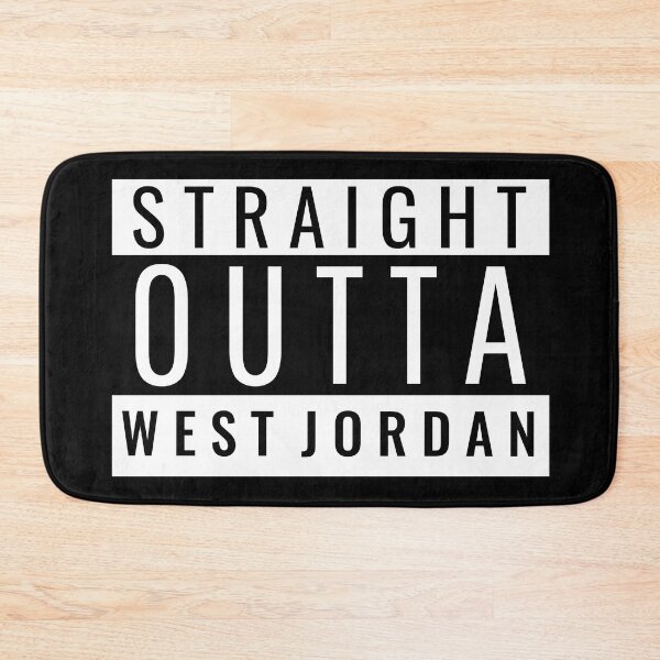 Item preview, Straight Outta West Jordan designed and sold by Teelogic.