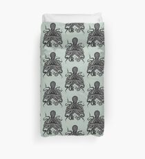 Handdrawn Octupus Duvet Cover