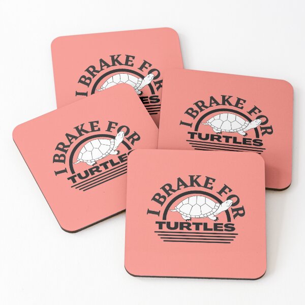 Item preview, I Brake for Turtles designed and sold by Brat-Cat-Shirts.