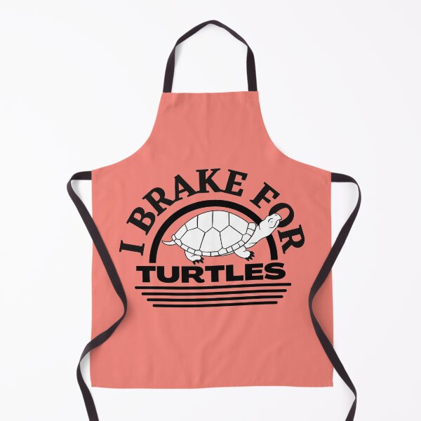 Item preview, I Brake for Turtles designed and sold by Brat-Cat-Shirts.