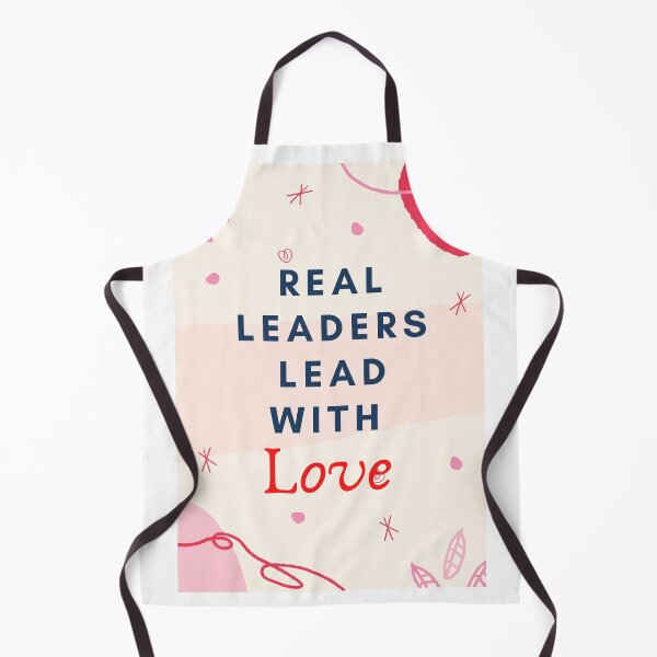 Item preview, Real Leaders Lead With Love - Inspirational saying designed and sold by Beautifulpaint.