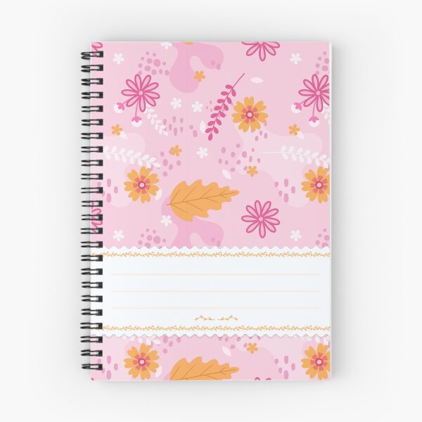 Item preview, Colorful Flat Spring Pattern Spiral Book with Name Slip (Colorful Flat Spring Pattern Spiral Notebook with Name Slip) designed and sold by Mushrankhan.