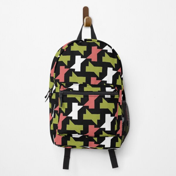 Item preview, Geometric Pattern 251 (pink green sharps) designed and sold by Geometric Patterns.