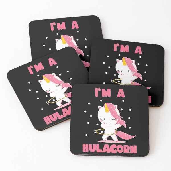 Item preview, Unicorn I Am Hulacorn Hula Hoop Gift Girl designed and sold by Lenny Stahl.