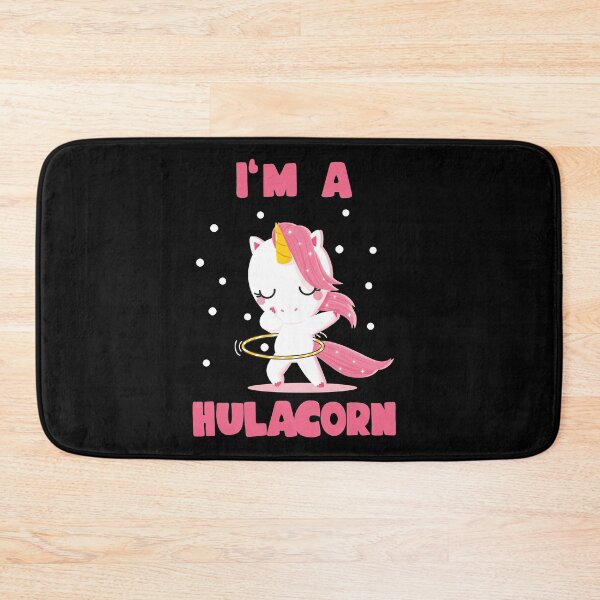 Item preview, Unicorn I Am Hulacorn Hula Hoop Gift Girl designed and sold by Lenny Stahl.