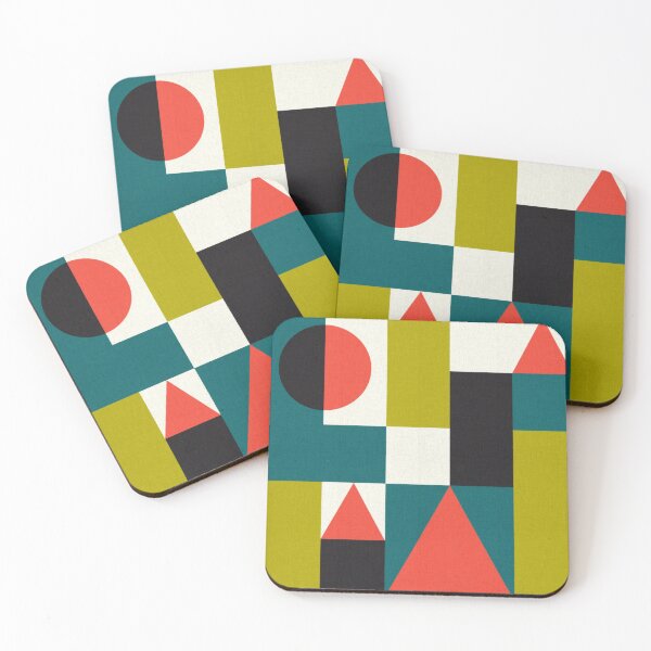 Item preview, Mid-century Pattern 107 (blocks) designed and sold by Geometric Patterns.