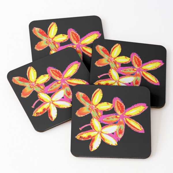 Item preview, Psychodelic Neon Seed Pod Flowers designed and sold by Trixiloo.