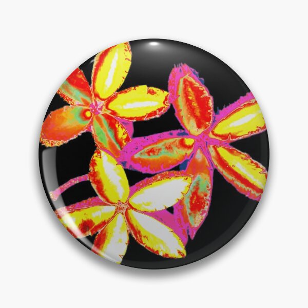 Item preview, Psychodelic Neon Seed Pod Flowers designed and sold by Trixiloo.