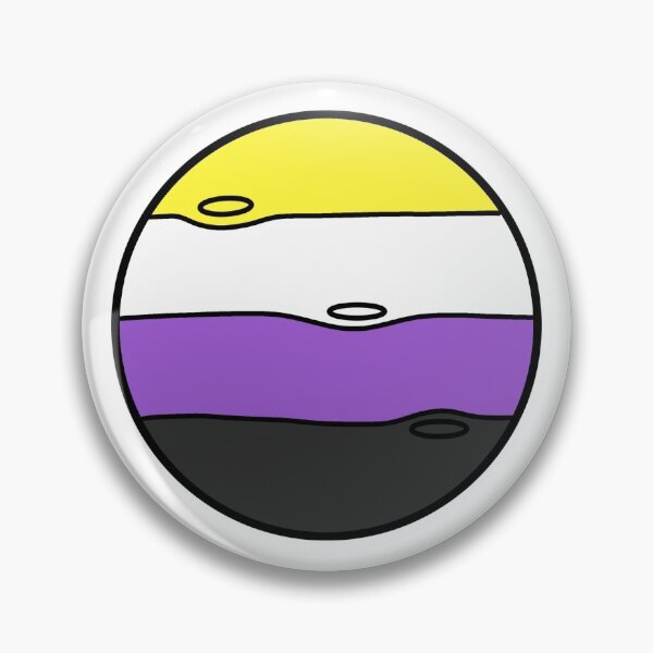 Item preview,  Nonbinary Pride Planet designed and sold by EerieEnby.