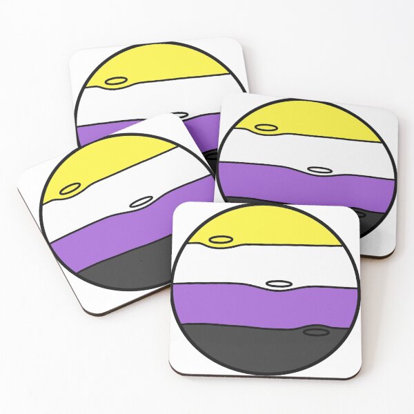 Item preview,  Nonbinary Pride Planet designed and sold by EerieEnby.