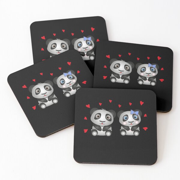 Item preview, Panda Love Gift Valentine's Day Better Half designed and sold by besTmanuFacture.