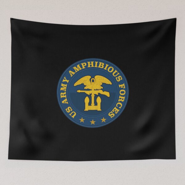 Item preview, WW2 US Army Amphibious Forces Patch designed and sold by StrongVlad.