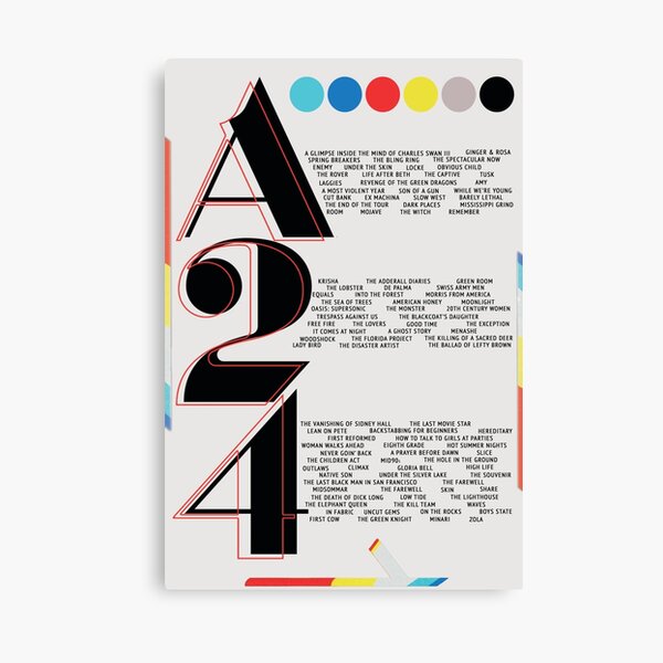 Item preview, A24 Film Poster designed and sold by embaesz.