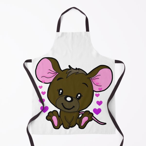 Item preview, Cute Mouse with hearts. designed and sold by Crystalsgraphix.