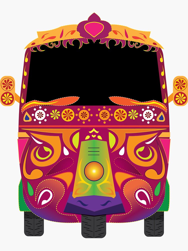 Road ke Rani Pakistani Rickshaw