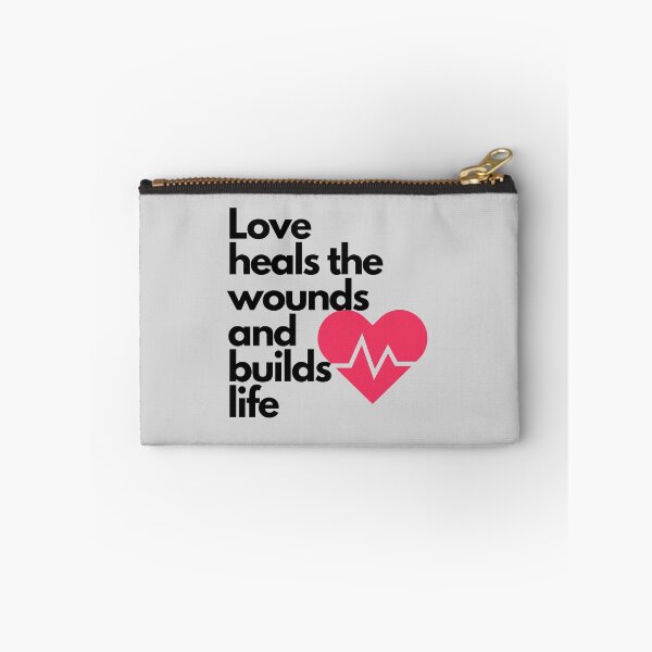 Item preview, Love heals the wounds and builds life - Cool Sticker designed and sold by joejiing.
