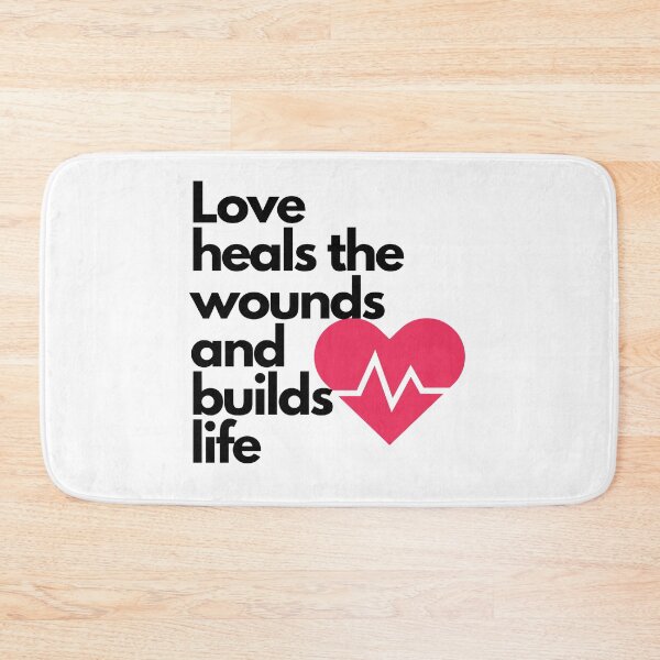 Item preview, Love heals the wounds and builds life - Cool Sticker designed and sold by joejiing.