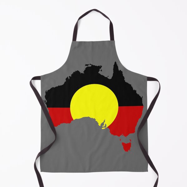 Item preview, Australia Aboriginal Flag Overlay designed and sold by everything4eva.